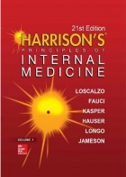 چهار جلدی Harrisons Principles of Internal Medicine (2022)